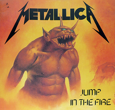 METALLICA - Jump in the Fire  (Dutch and English Versions)  album front cover vinyl record